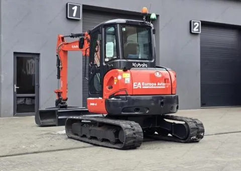 KUBOTA U 48-4 2016, mini excavator, 3507 engine hours, 29.8 kW, 4775 kg, Rivne - 8/10