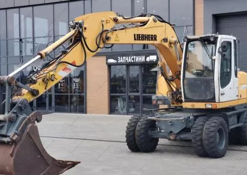 Liebherr A 312 Litronic wheeled excavator, Rivne - 3/10