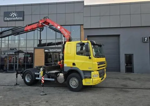 DAF FT CF85.410 тягач кран-маніпулятора 2012, 759 thousand km, Rivne - 2/10