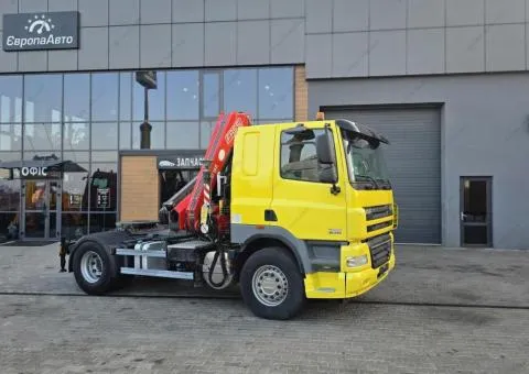 DAF FT CF85.410 тягач кран-маніпулятора 2012, 759 thousand km, Rivne - 3/10
