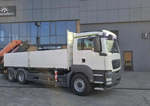 Man TGS 33.440 2011, crane manipulator, 296 thousand km, Rivne - 1/10