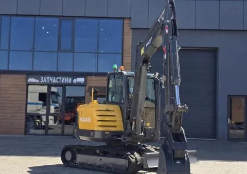 Volvo EC55C 2016, mini-excavator, Bila Krynytsia, M-06 highway, Rivne - 1/10