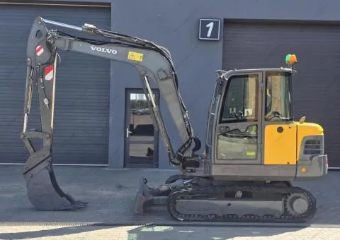 Volvo EC55C 2016, mini-excavator, Bila Krynytsia, M-06 highway, Rivne - 10/10