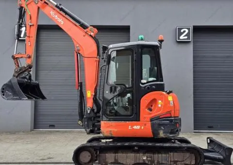 Kubota U48-4 2016, 3100 engine hours, 4775 kg, 29.8 kW, Rivne - 10/10