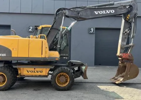 Volvo EW160C 2010, колісний екскаватор, двигун 5.7 л, Рівне - 9/10