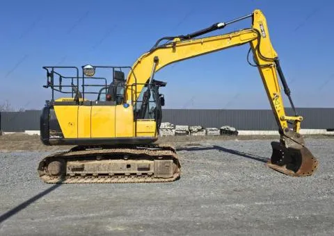 JCB JS 145 2017, 4.4 L diesel, 81 kW excavator, Rivne - 8/10