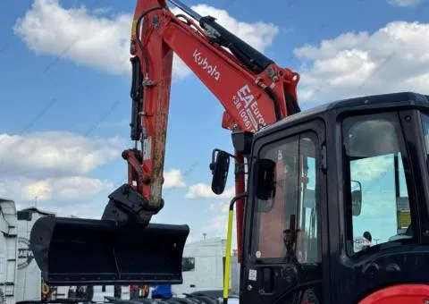 Kubota U55-4 2018, mini excavator, s. Bila Krynytsia, Rivne - 6/10