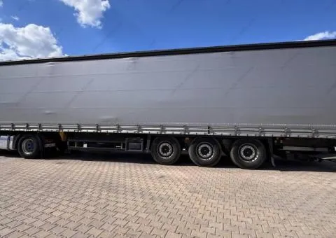 Schmitz Cargobull SCB S3T 2017, тентований борт (штора) — напівпричіп, Рівне - 1/9