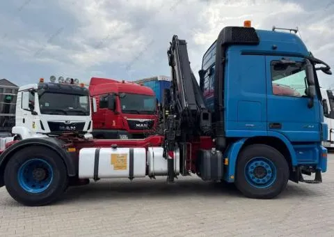 Mercedes-Benz Actros 2011, tractor unit with loader crane, 735,000 km, Rivne - 5/10