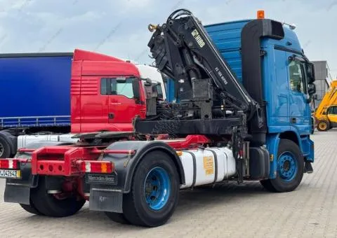 Mercedes-Benz Actros 2011, tractor unit with loader crane, 735,000 km, Rivne - 9/10