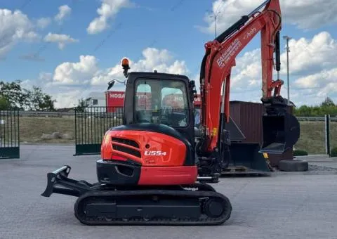 Kubota U55-4 2019 for sale, mini excavator, 4 200 machine hours, Rivne - 3/10
