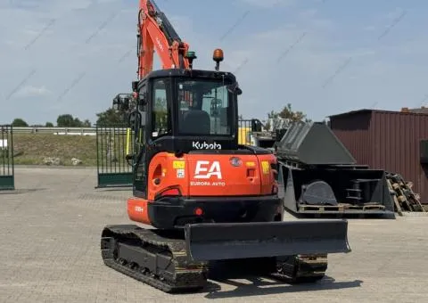 Kubota U55-4 2019, міні екскаватор, 3 600 мотогодин, Рівне - 2/9