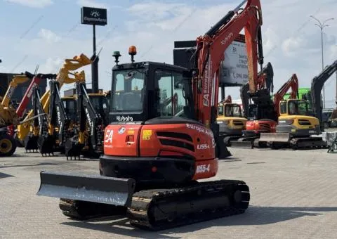 Kubota U55-4 2019, міні екскаватор, 3 600 мотогодин, Рівне - 3/9