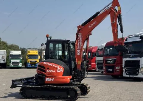 Kubota U55-4 2019, міні екскаватор, 3 600 мотогодин, Рівне - 4/9