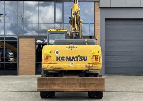 Колісний екскаватор KOMATSU PW180-70 2011, Рівне