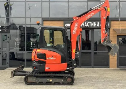 Kubota U36-4 2022, mini excavator, 2 500 operating hours, Rivne - 4/10