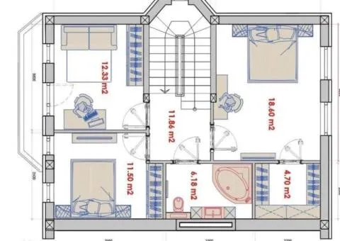 4-room house for sale, 150 m², Daiberg residential complex, Tsentralna, Odesa - 8/10