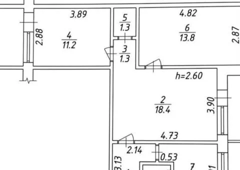 Продажа 3-комнатной квартиры, 62 м², Марсельская, Одесса - 7/9
