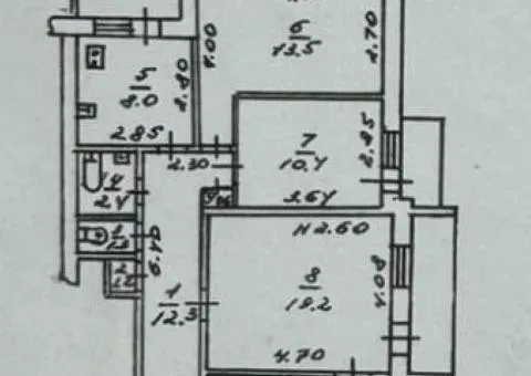 Продаж 4-кімнатної квартири, 85.3 м², Фонтанська дор, 4-та станція Фонтану, Одеса - 1/10