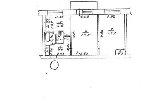 Продажа 2-комнатной квартиры, 42.3 м², ул. Князя Володимира великого, Одесса - 7/7