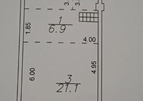 Продажа 1-комнатной квартиры, 43.1 м², ЖК «Гагарин Плаза», Плато Гагаринское, Одесса - 9/9