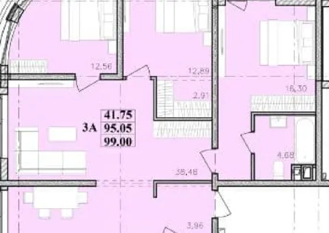 3-room apartment for sale, 100 m², Ivana Franka, 8th floor, Odesa - 4/5