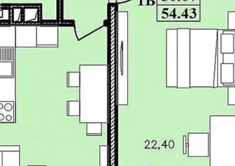 Продаж 1-кімнатної квартири, 54 м², 18 поверх, Івана Франка, Одеса - 2/5