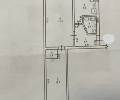 Продажа 2-комнатной квартиры, 43 м², Краснова, Одесса