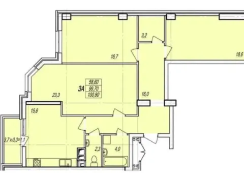 Продажа 3-комнатной квартиры, 101 м², ЖК «Дмитриевский», ул. Люстдорфская дорога, Одесса - 6/10