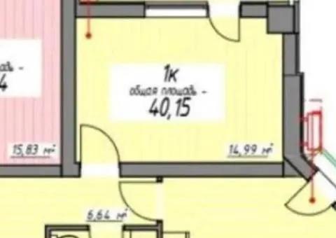 1-room apartment for sale, 41 m², Elegiya Park, Kurortnyi Ln, Odesa - 9/10