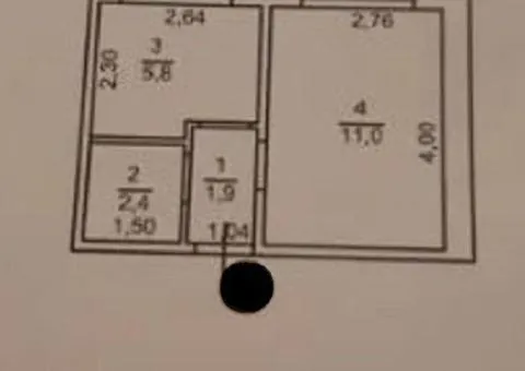 Продажа 1-комнатной квартиры, 21 м², Бугаевская, Одесса, 4/6 этаж - 9/9