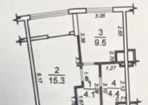 Продаж 1-кімнатної квартири, 37.2 м², ЖК «36 Жемчужина», Генуезька, Одеса - 8/9