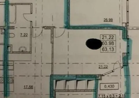 Продаж 1-кімнатної квартири, 63 м², Гагарінське Плато, Одеса - 1/9