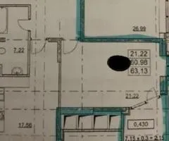 1-room apartment for sale, 63 m², Haharinske Plato, Odesa