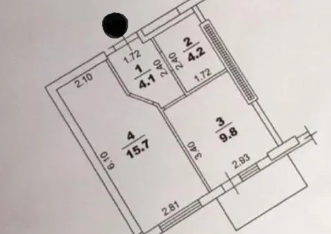 Продаж 1-кімнатної квартири, 35 м², ЖК «Континент», Люстдорфська дорога, Одеса - 2/5