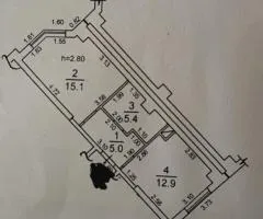 1-room apartment for sale, 38.4 m², Romanovsky residential complex, Protsenko, Odesa