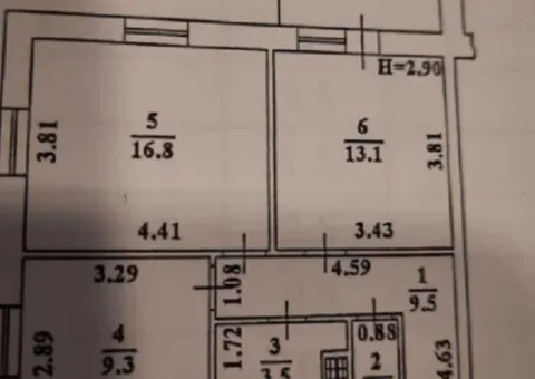 Продажа 2-комнатной квартиры, 55 м², ЖК «Уютный», Грушевского, Одесса - 6/6