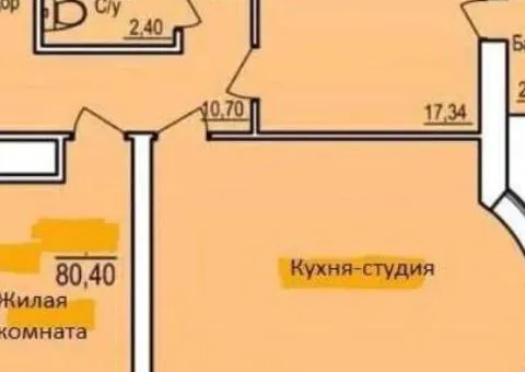 Продаж 3-кімнатної квартири, 80 м², ЖК «Поющие фонтаны», Фонтанська дорога, Одеса - 8/9