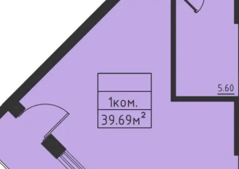Продажа 1-комнатной квартиры, 40 м², Долгая, у моря, Одесса - 7/8