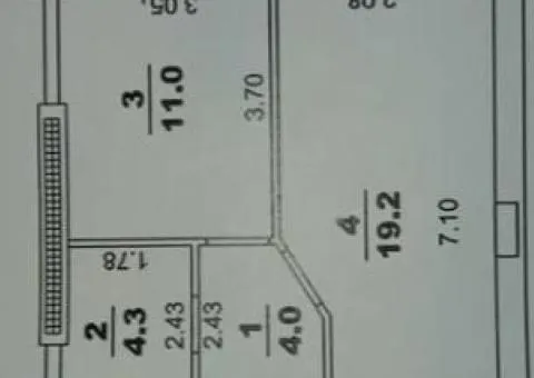 1-room apartment for sale, 40 m², Kontinent residential complex, Liustdorfska doroga, Odesa - 1/6