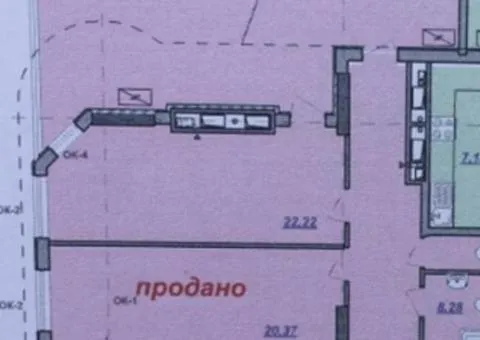 3-room apartment for sale, 200 m², Polunychnyi Ln, Odesa - 3/6
