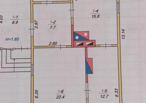 3-room house for sale, 32 m², plot 25 sotkas, Levkiv village - 1/8