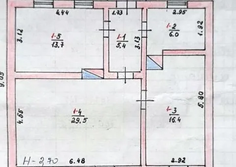 3-room house for sale, 71 m², plot 16 sotkas (ares), Svityn - 2/10