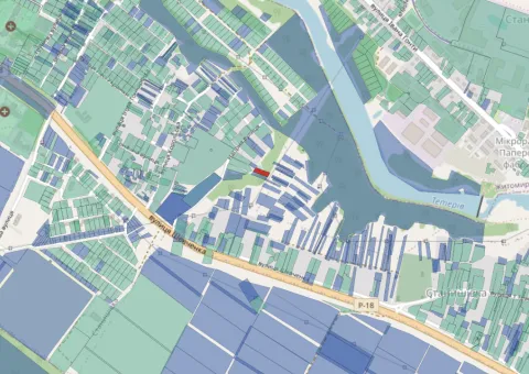 Land plot, 12 sotkas, for sale in Stanyshivka - 1/4