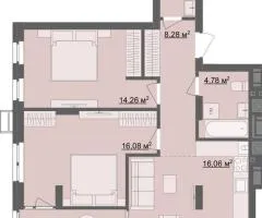 2-room apartment for sale, 67 m², River Siti residential complex, Teterivskyi Blvd, Zhytomyr