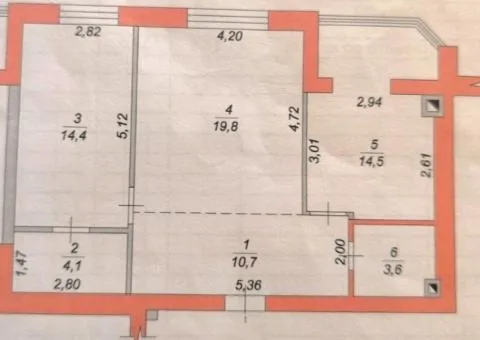 2-room apartment for sale, 67 m², Domashnii residential complex, Yevhena Rykhlyka St, Zhytomyr - 8/8