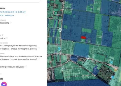 Land plot for sale, 10 sotkas in Zarichany, one of five - 4/5