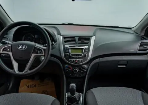 Hyundai Accent 2013, 1.4 L petrol, manual, front-wheel drive, 194,700 km, Kyiv - 10/10