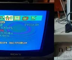 Кинескопный телевизор Sony X-Flat (SCART / RGB) под ретро-консоли / PS1 / PS2