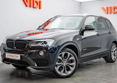 BMW X3 2017, 2 L petrol, automatic, all-wheel drive, 188,950 km, Kyiv - 1/10